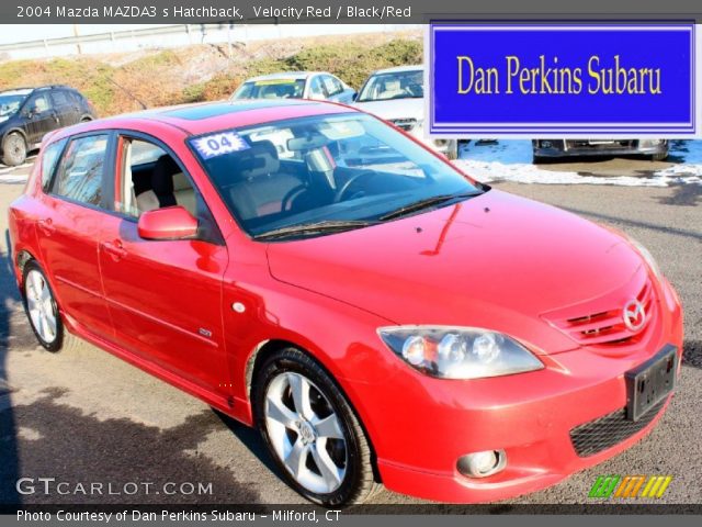 2004 Mazda MAZDA3 s Hatchback in Velocity Red