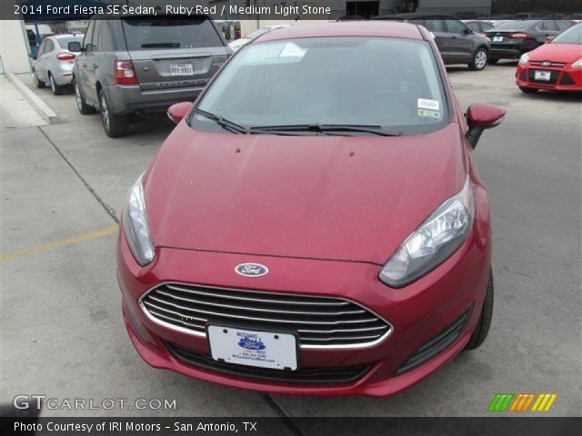 2014 Ford Fiesta SE Sedan in Ruby Red