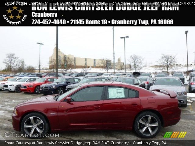 2014 Dodge Charger R/T Plus 100th Anniversary Edition in High Octane Red Pearl