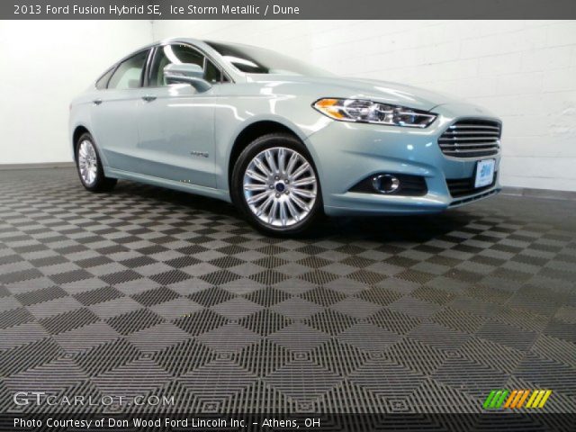 2013 Ford Fusion Hybrid SE in Ice Storm Metallic