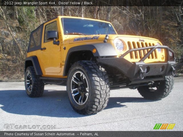 2012 Jeep Wrangler Sport 4x4 in Dozer Yellow