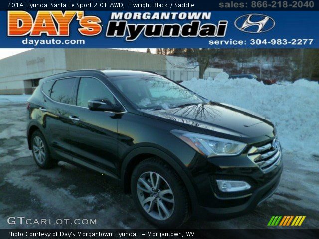 2014 Hyundai Santa Fe Sport 2.0T AWD in Twilight Black