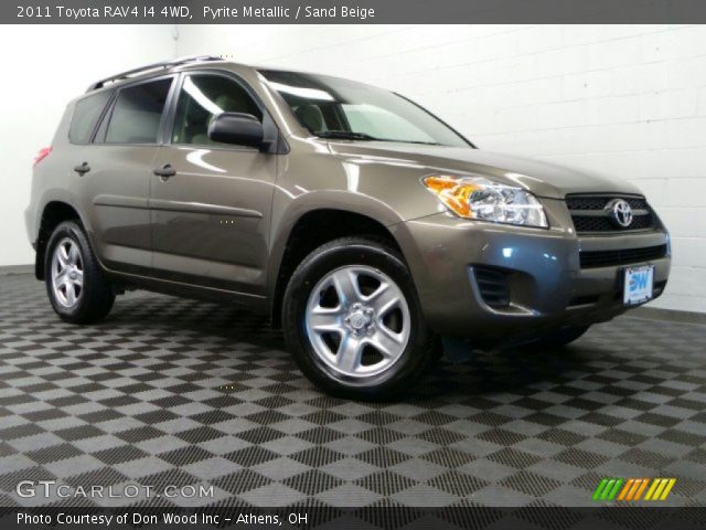 2011 Toyota RAV4 I4 4WD in Pyrite Metallic
