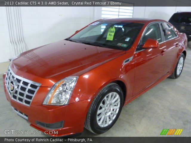 2013 Cadillac CTS 4 3.0 AWD Sedan in Crystal Red Tintcoat