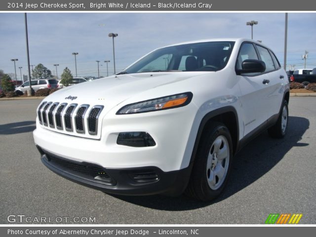 2014 Jeep Cherokee Sport in Bright White