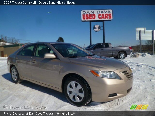 2007 Toyota Camry LE in Desert Sand Mica