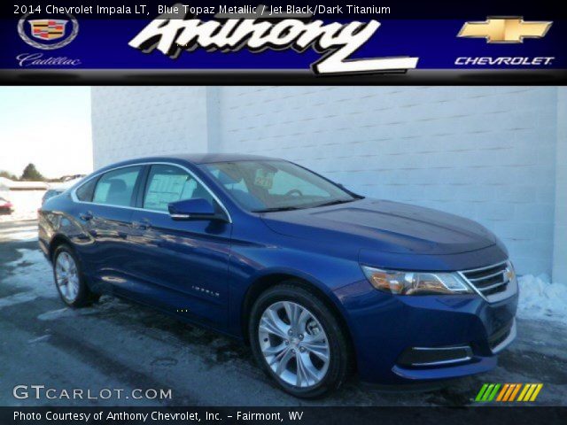 2014 Chevrolet Impala LT in Blue Topaz Metallic