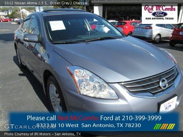 2012 Nissan Altima 2.5 S in Ocean Gray