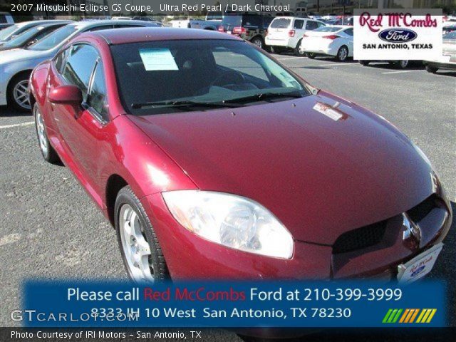 2007 Mitsubishi Eclipse GS Coupe in Ultra Red Pearl