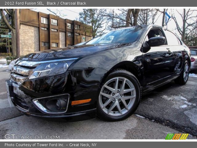 2012 Ford Fusion SEL in Black
