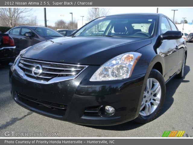 2012 Nissan Altima 2.5 S in Super Black