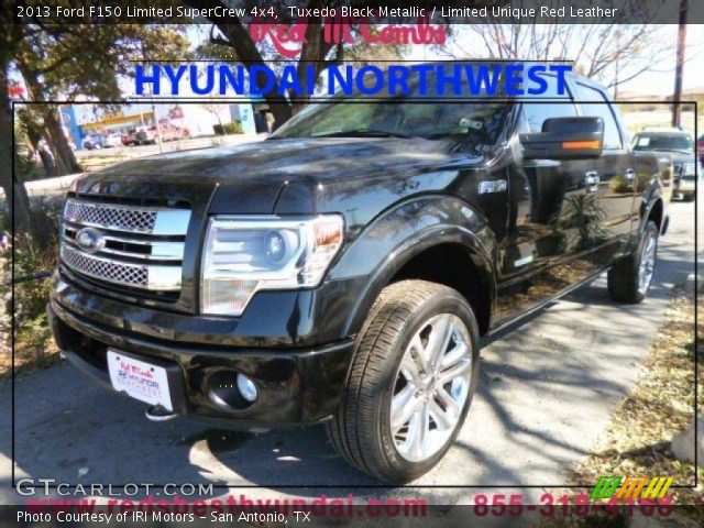 2013 Ford F150 Limited SuperCrew 4x4 in Tuxedo Black Metallic