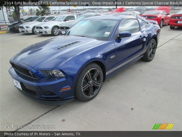 2014 Ford Mustang GT/CS California Special Coupe in Deep Impact Blue
