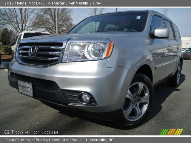 2012 Honda Pilot EX-L in Alabaster Silver Metallic