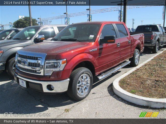 2014 Ford F150 XLT SuperCrew in Sunset