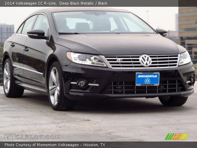 2014 Volkswagen CC R-Line in Deep Black Metallic