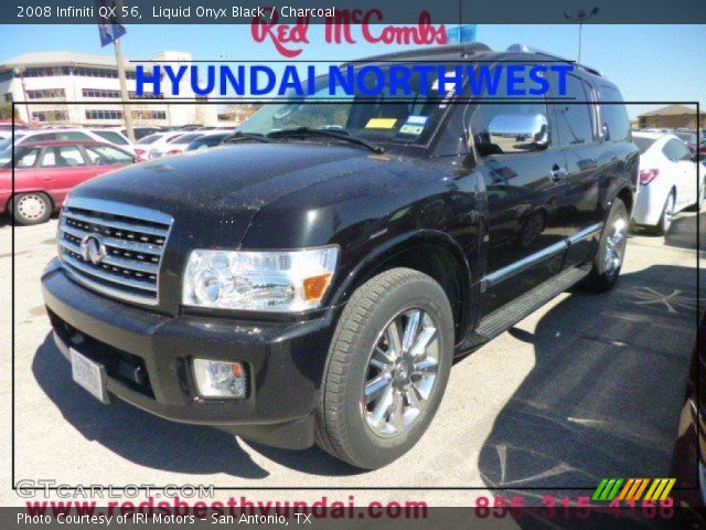 2008 Infiniti QX 56 in Liquid Onyx Black