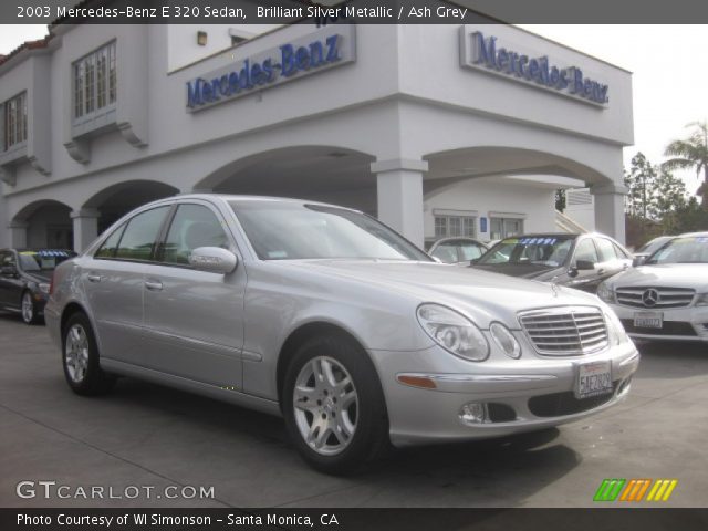 2003 Mercedes-Benz E 320 Sedan in Brilliant Silver Metallic