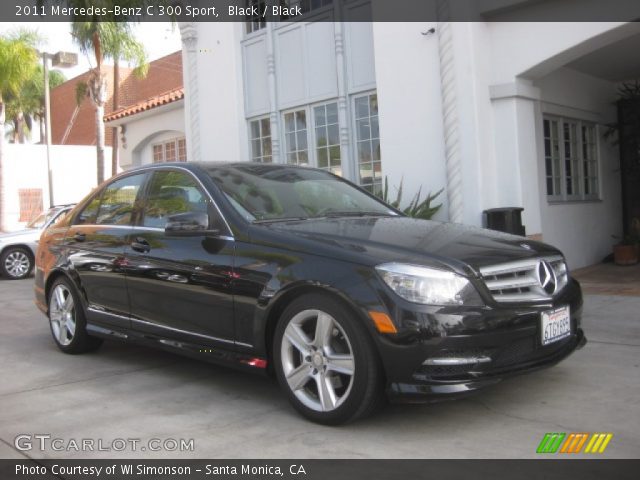 2011 Mercedes-Benz C 300 Sport in Black