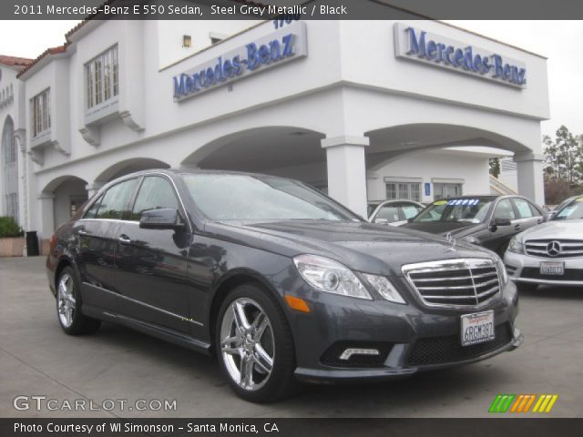 2011 Mercedes-Benz E 550 Sedan in Steel Grey Metallic