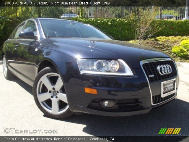 2008 Audi A6 3.2 Sedan in Night Blue Pearl Effect