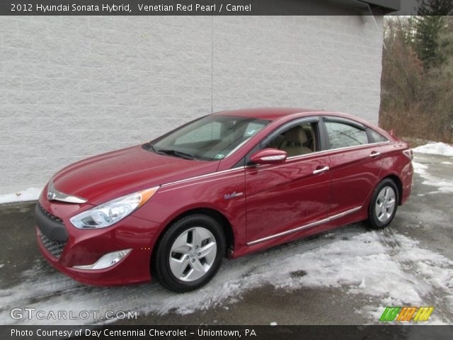 2012 Hyundai Sonata Hybrid in Venetian Red Pearl