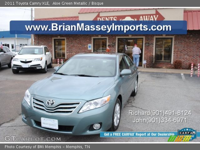 2011 Toyota Camry XLE in Aloe Green Metallic