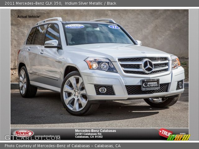 2011 Mercedes-Benz GLK 350 in Iridium Silver Metallic
