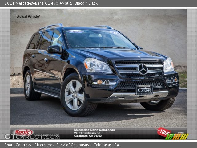 2011 Mercedes-Benz GL 450 4Matic in Black