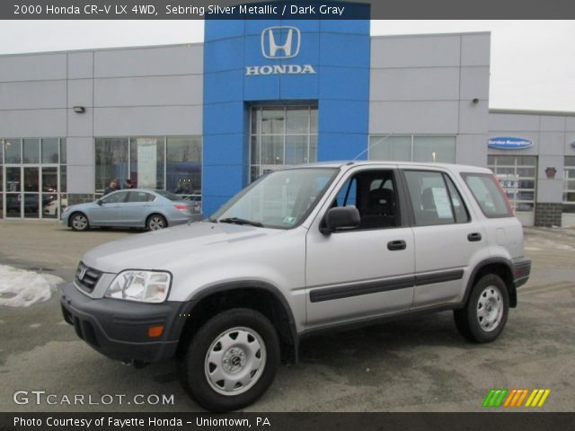 2000 Honda CR-V LX 4WD in Sebring Silver Metallic