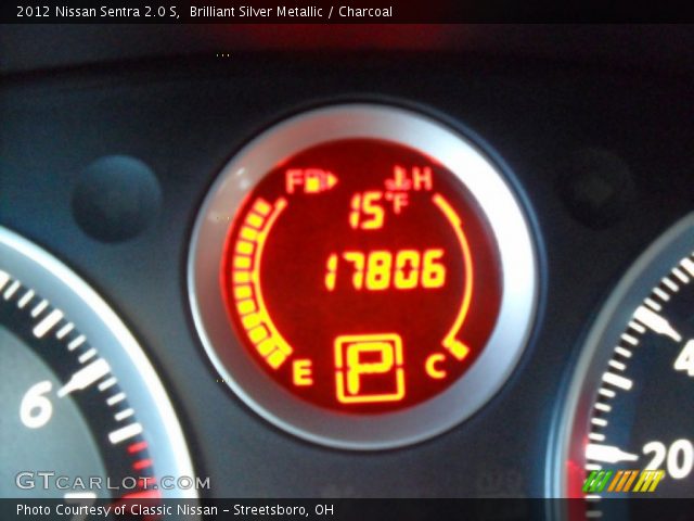2012 Nissan Sentra 2.0 S in Brilliant Silver Metallic