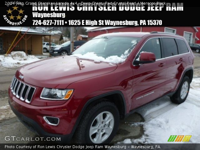 2014 Jeep Grand Cherokee Laredo 4x4 in Deep Cherry Red Crystal Pearl