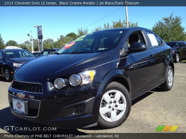 2013 Chevrolet Sonic LS Sedan in Black Granite Metallic