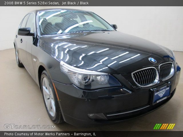 2008 BMW 5 Series 528xi Sedan in Jet Black