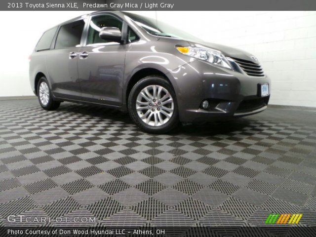 2013 Toyota Sienna XLE in Predawn Gray Mica