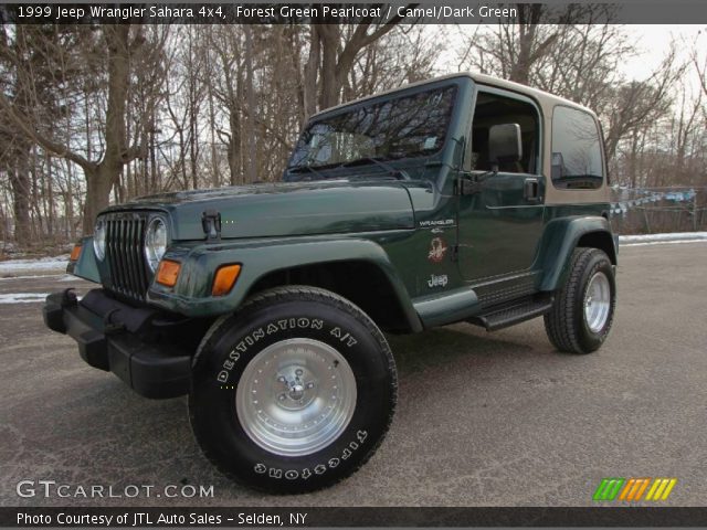 1999 Jeep Wrangler Sahara 4x4 in Forest Green Pearlcoat