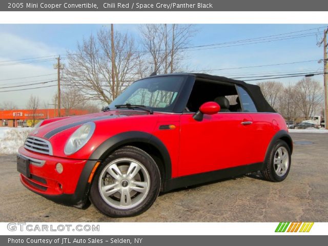 2005 Mini Cooper Convertible in Chili Red