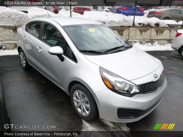 2013 Kia Rio LX Sedan in Bright Silver