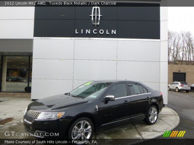 2012 Lincoln MKZ AWD in Tuxedo Black Metallic