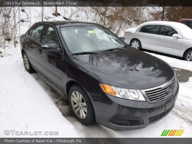 2010 Kia Optima LX in Ebony Black