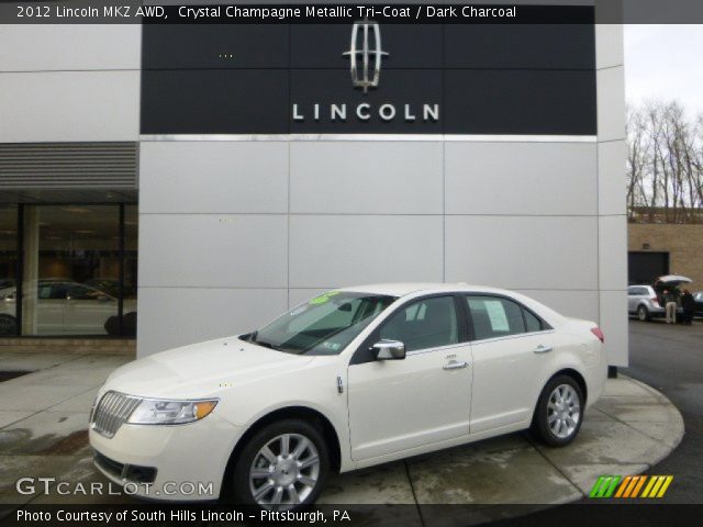 2012 Lincoln MKZ AWD in Crystal Champagne Metallic Tri-Coat