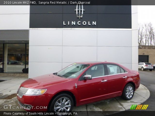 2010 Lincoln MKZ FWD in Sangria Red Metallic