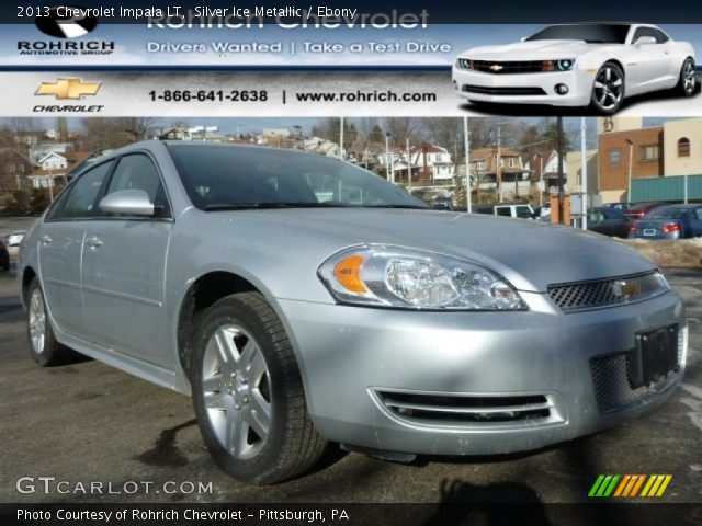 2013 Chevrolet Impala LT in Silver Ice Metallic