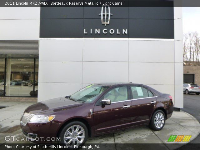 2011 Lincoln MKZ AWD in Bordeaux Reserve Metallic
