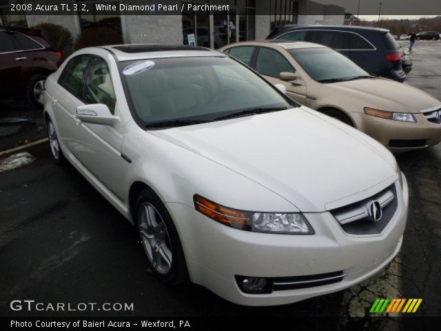 2008 Acura TL 3.2 in White Diamond Pearl