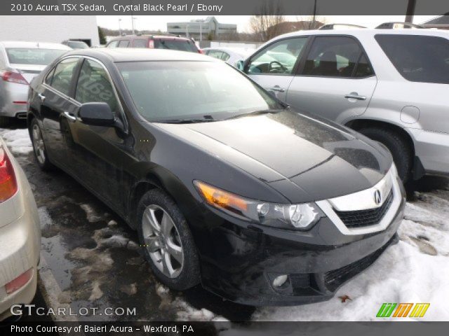 2010 Acura TSX Sedan in Crystal Black Pearl