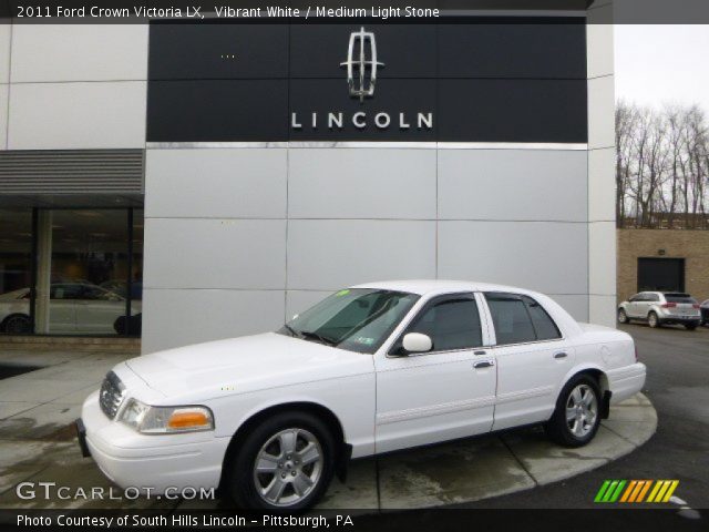 2011 Ford Crown Victoria LX in Vibrant White