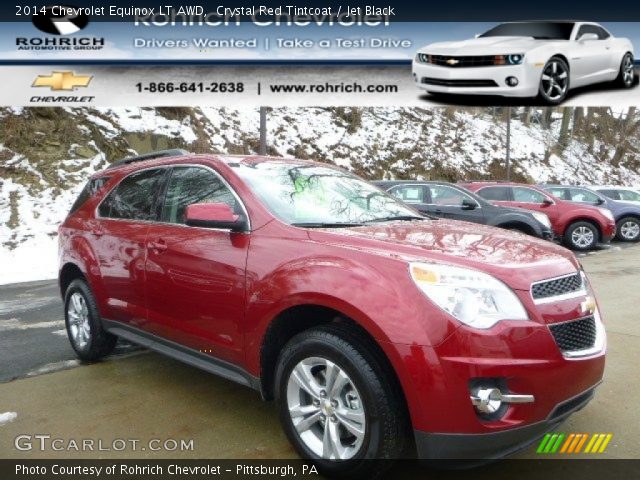 2014 Chevrolet Equinox LT AWD in Crystal Red Tintcoat