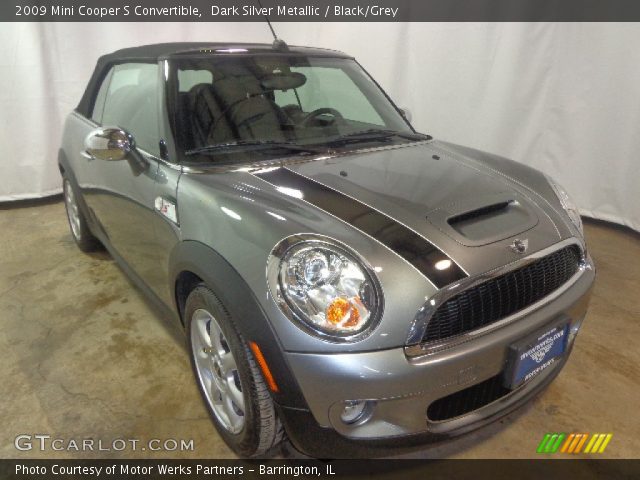 2009 Mini Cooper S Convertible in Dark Silver Metallic