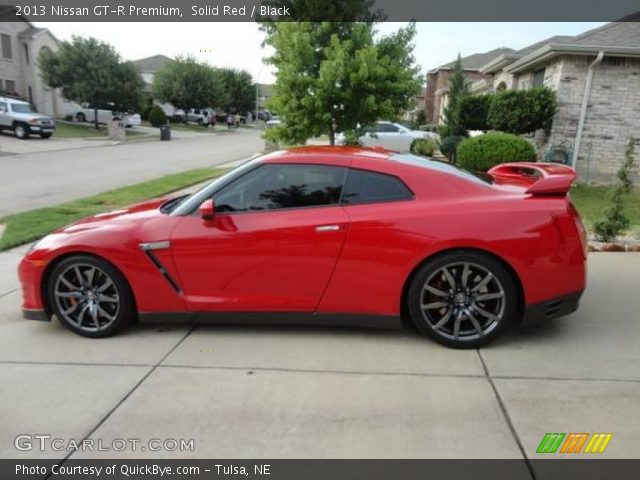 2013 Nissan GT-R Premium in Solid Red